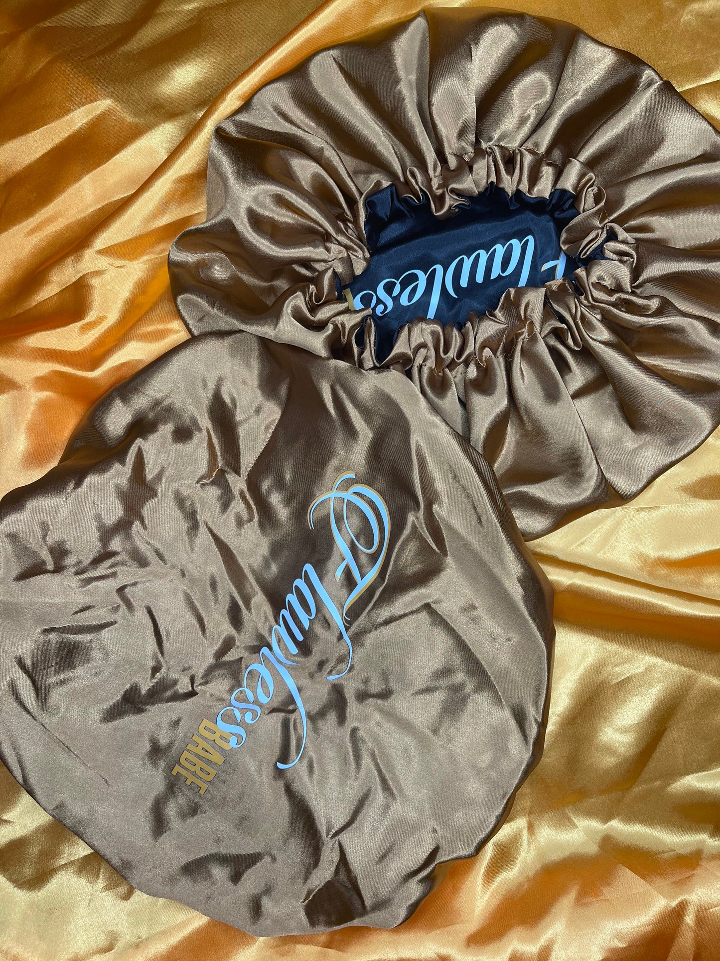 Reversible Satin Bonnets