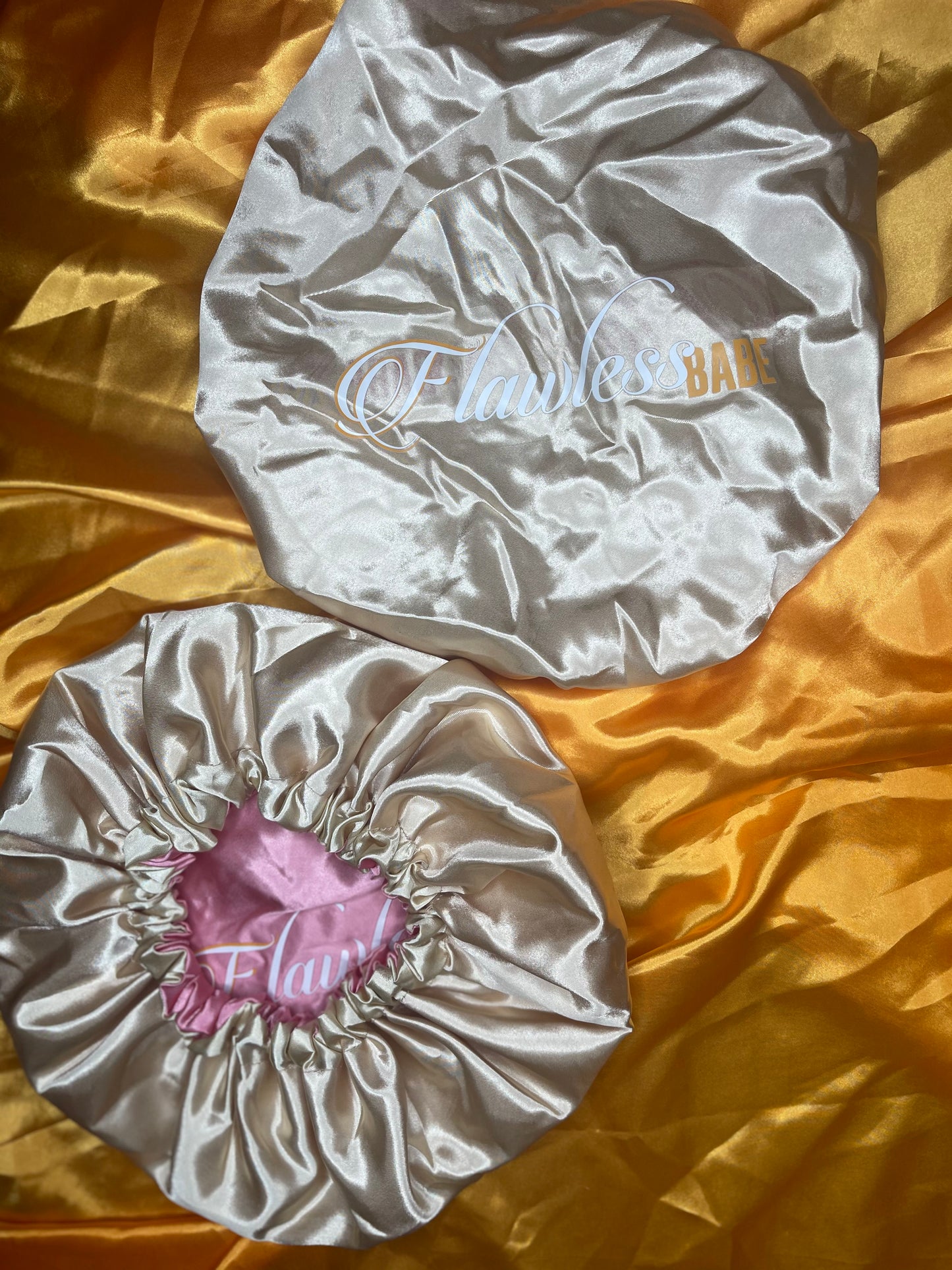 Reversible Satin Bonnets